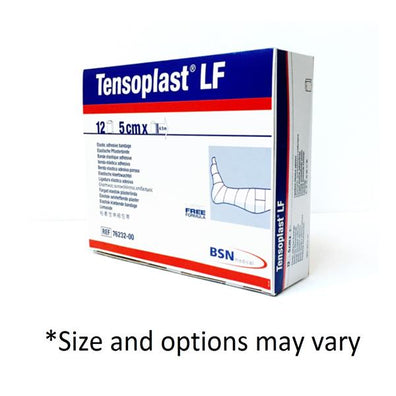 Bandage Tensoplast Elastic 3"x4.9yds LF White 12/Case - Surgical Supplies NY